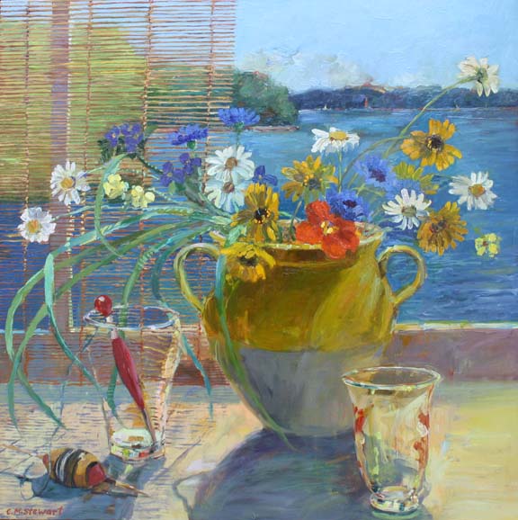 Daisies and Cornflowers