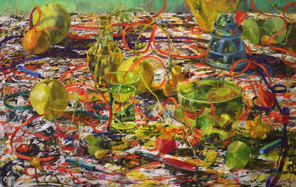 Still Life on Pollock I