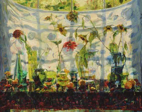 African Fabric, Persian Carpet