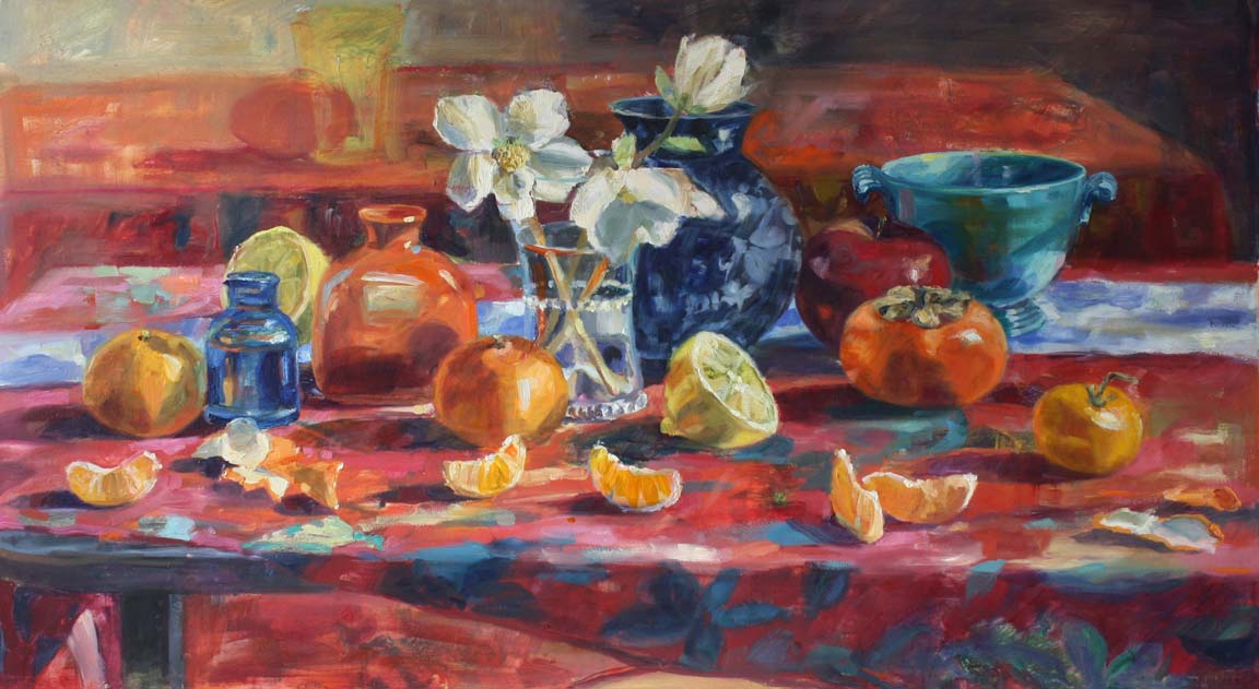 Hellebores and Clementine