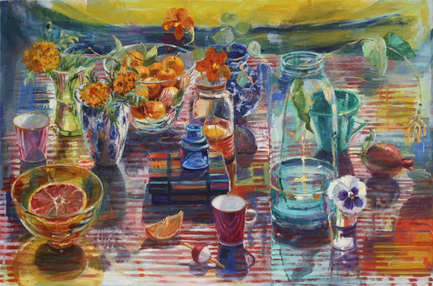 Pansy, Marigold and Kumquats