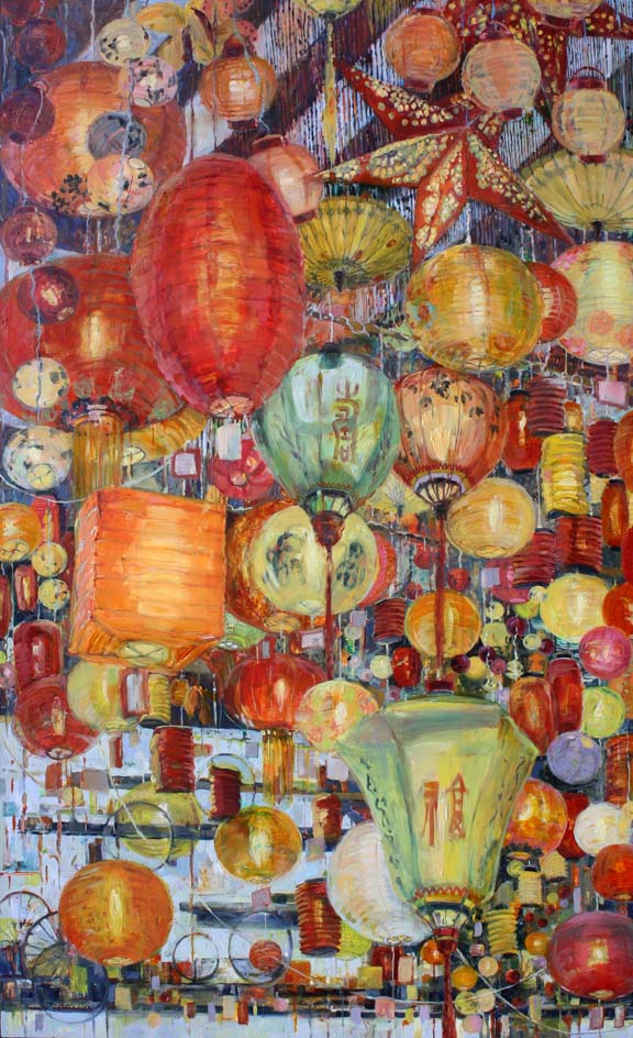 Paper Lanterns with Stars