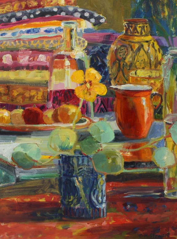 Still Life with Nasturtium